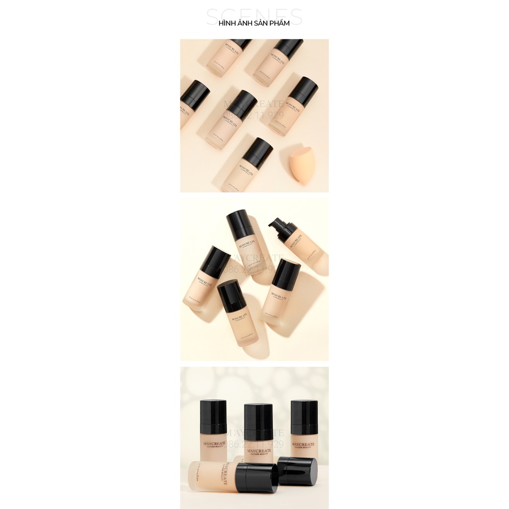 Phấn Nền Dạng Lỏng Che Khuyết Điểm Maycreate Hàng Nội Địa Trung. | BigBuy360 - bigbuy360.vn