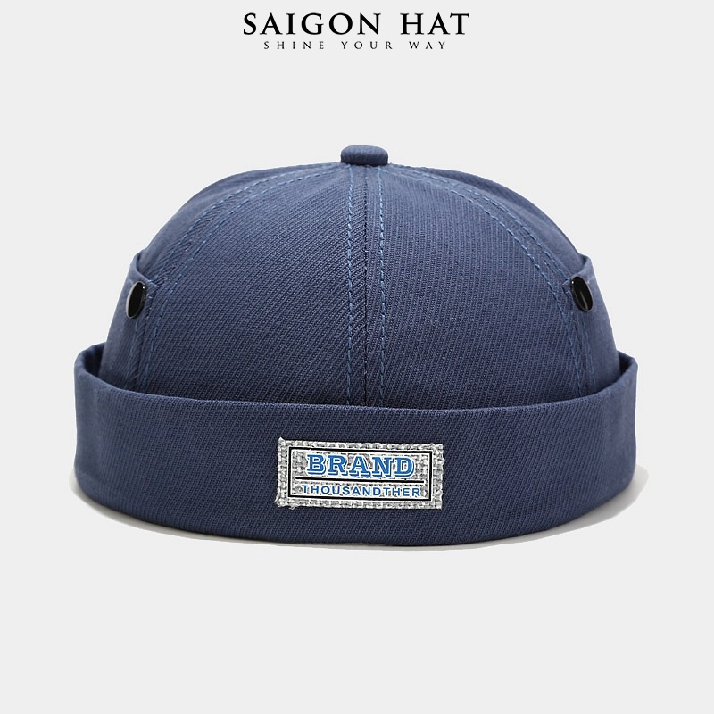 Mũ nón tròn miki hat nam nữ không vành BRAND form beanie phong cách Hàn Quốc SAIGON HAT