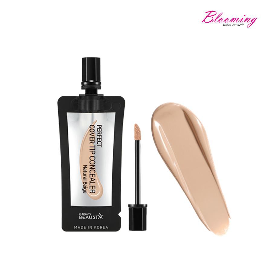 Kem che khuyết điểm Beausta-Perfect Cover Tip Concealer Natural Beige 4ml