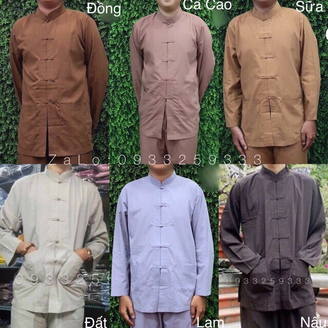 Đồ Lam Đi Chùa # Lãnh Tụ Nam # Đồ Bộ Nam Nữ # Quần Áo