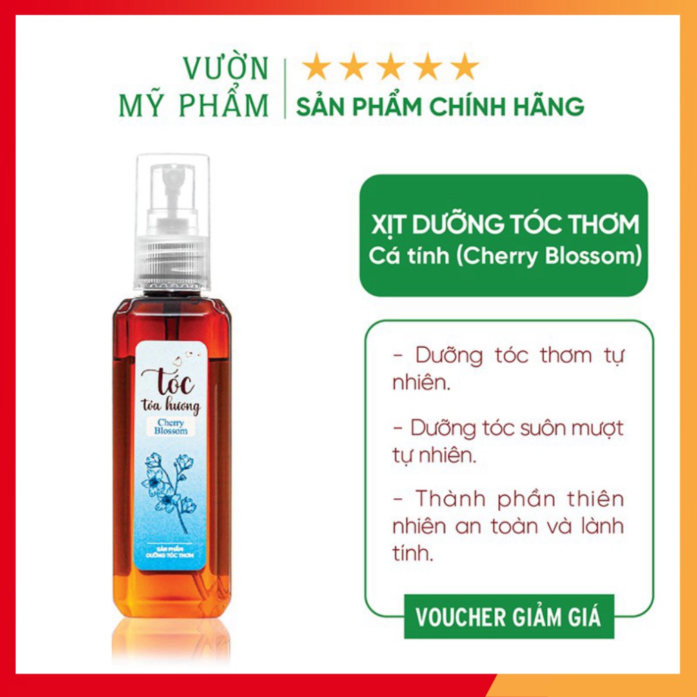 Dưỡng tóc Thơm "Tóc Tỏa Hương" - Sản phẩm dưỡng tóc thơm tự nhiên và suôn mượt