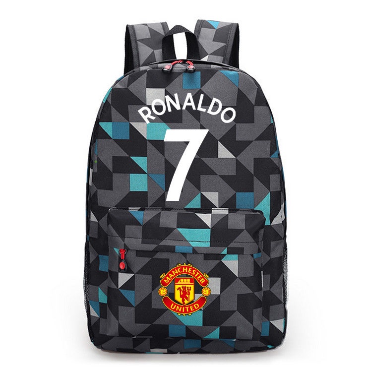 Bán Chạy Ba Lô Manchester United Cho Nam Và Nữ C Luo No. Set 7 Balo Thể Thao Vải Canvas Thời Trang Năng Động