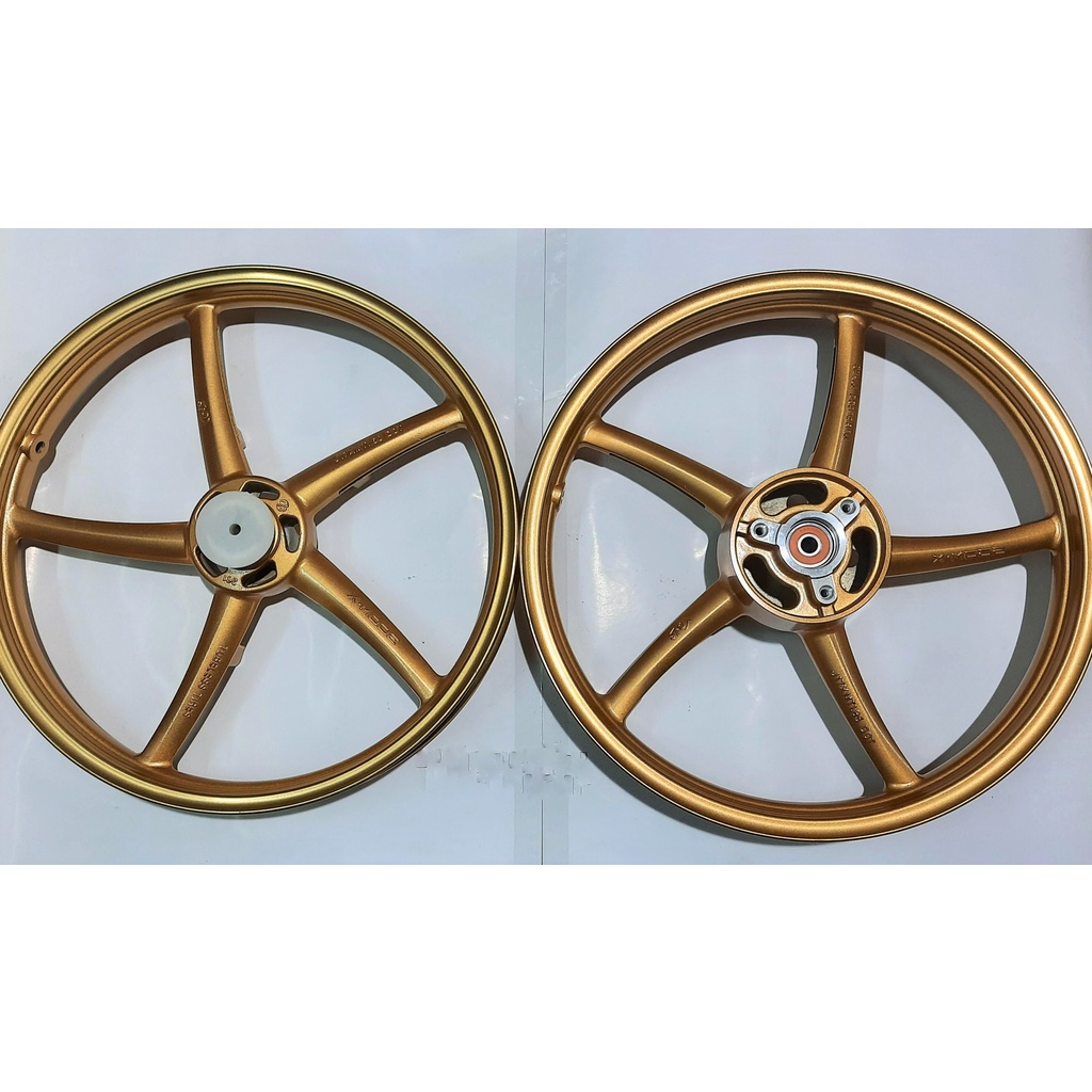 Mâm 5 cây Xmode kiểu giống như RCB dùng cho xe Raider / Satria 150 Fi bản 1.6