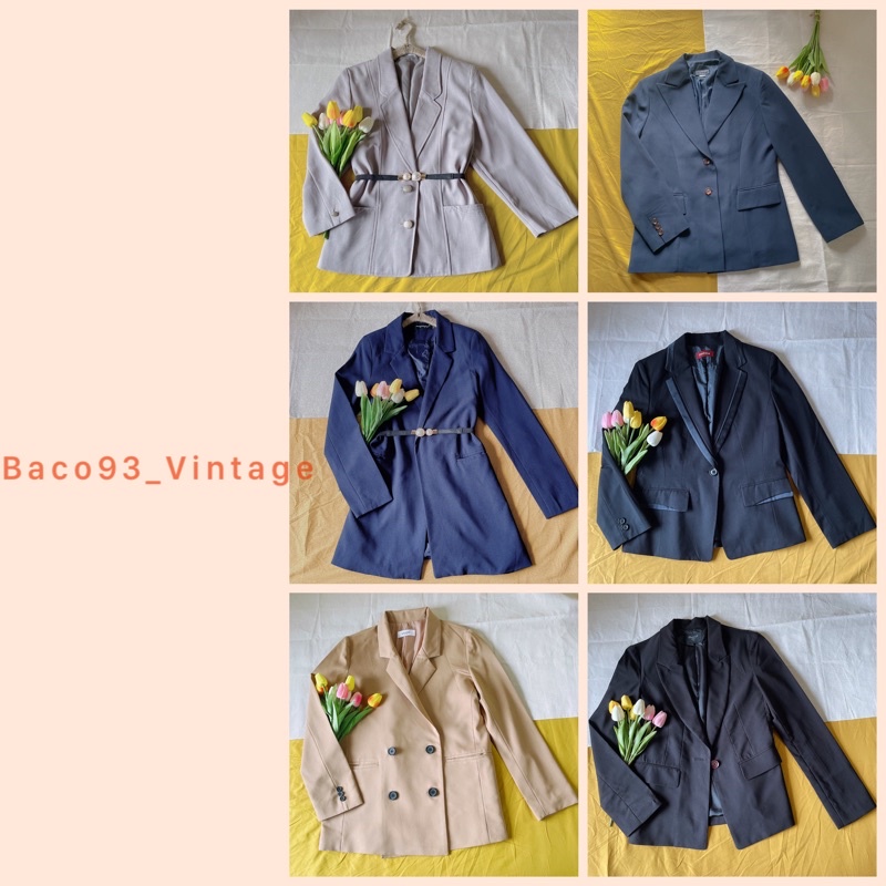 2hand_áo Blazer