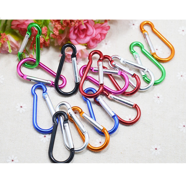 Móc khóa EDC SOSAMA móc chìa khóa xe, móc balo du lịch, dã ngoại, phượt carabiner nhôm siêu bền HG-001091