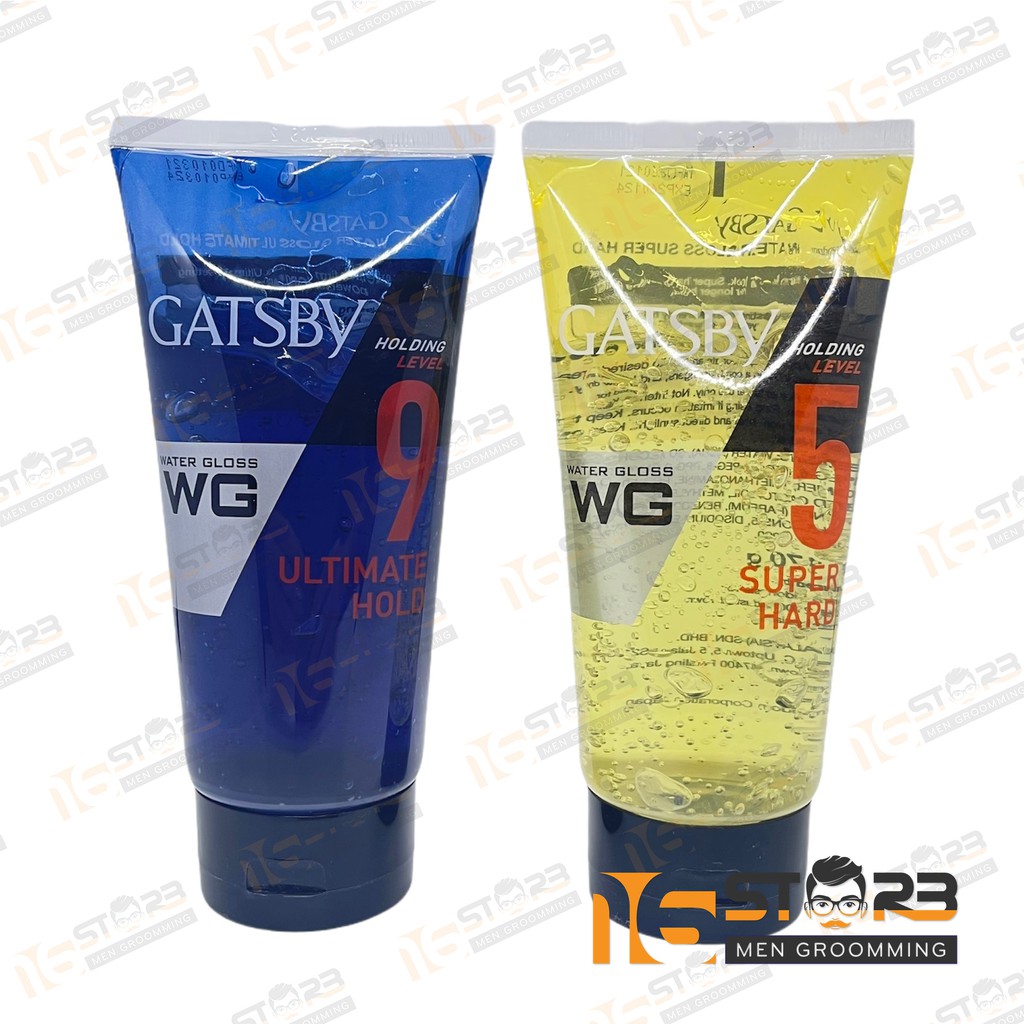 Gel Vuốt Tóc Gatsby Water Gloss Super Hard, Ultimate Hold 170g