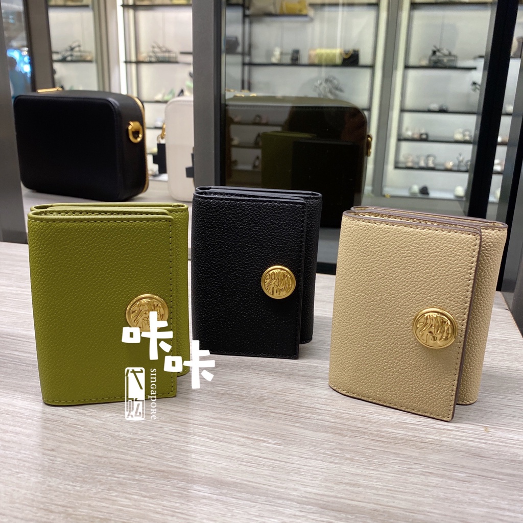 Túi Nữ Phong Cách Mới 10770536 Ví Ngắn Gập Làm Ba Đựng Tiền Xu Và Thẻ Có Thể Gập Làm Quà Tặng Cho Nữ