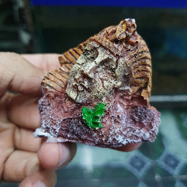 TƯỢNG MẶT PHARAOH TRANG TRÍ HỒ CÁ NON BỘ 6x5x5cm