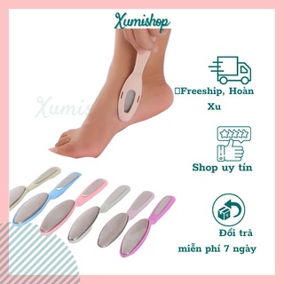 Dụng cụ trà gót chân Chà dũa móng Video thật sản phẩm Xumishop