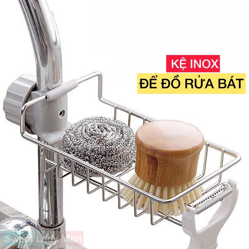 Kệ inox để đồ rửa chén siêu chắc chắn