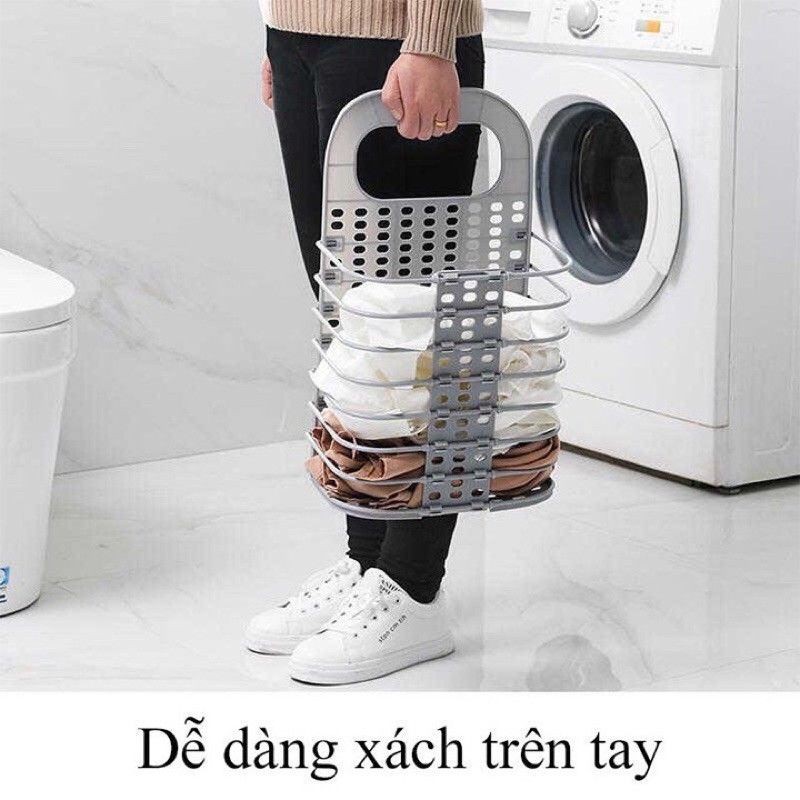 Giỏ đựng quần áo,đựng đồ gấp gọn thông minh