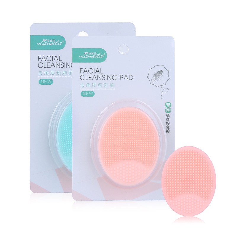Pad rửa mặt Lameila 2 màu xanh/hồng