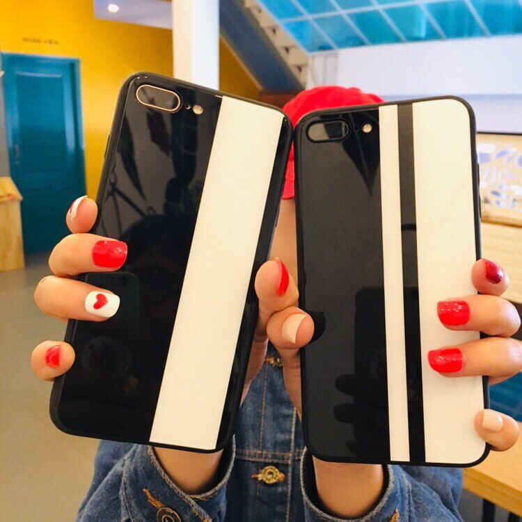 Ốp iphone họa tiết thời trang mặt kính cường lực cho 6/6s/7/8/x/xs/xr/xsmax/11/12/13/plus/max/mini/pro/promax-k247