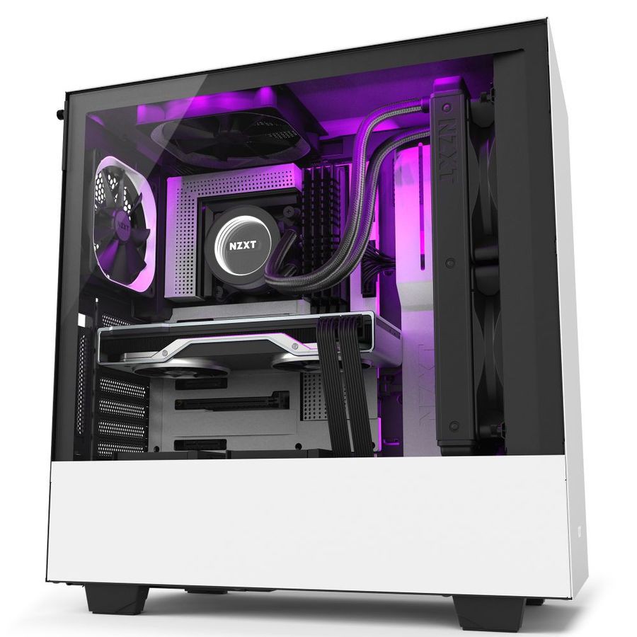 Vỏ Case NZXT H510I TRẮNG (Mini-ITX, MicroATX, ATX)