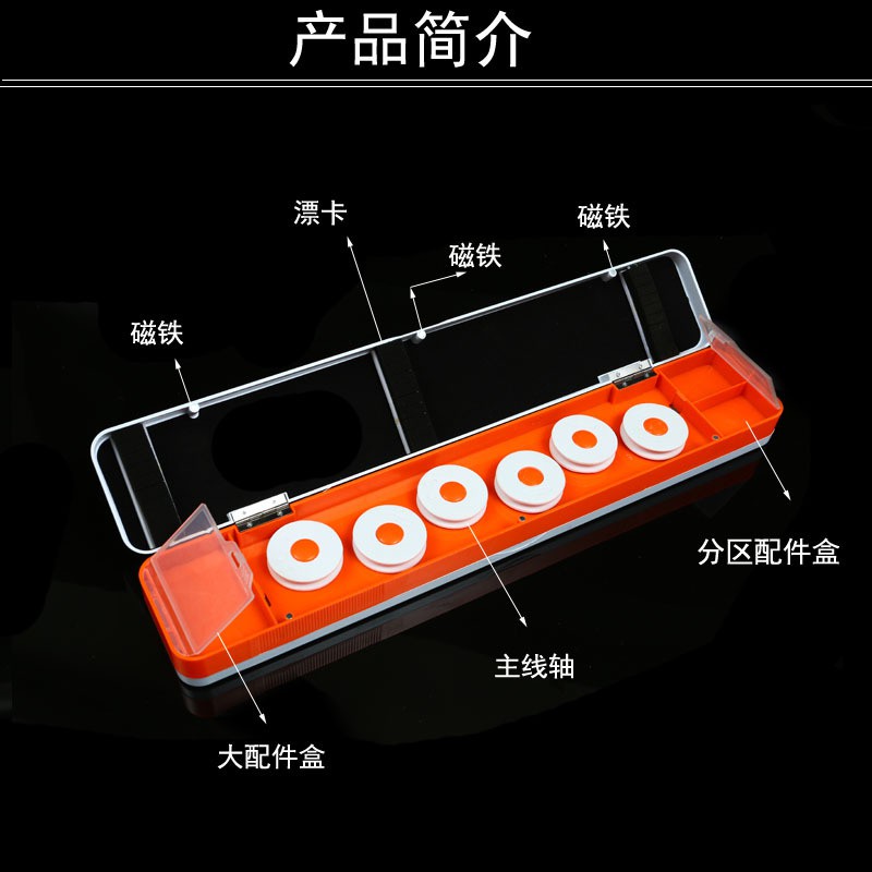 Hộp đựng phao và thẻo câu đài DAIWA 3 ngăn chất lượng tốt.