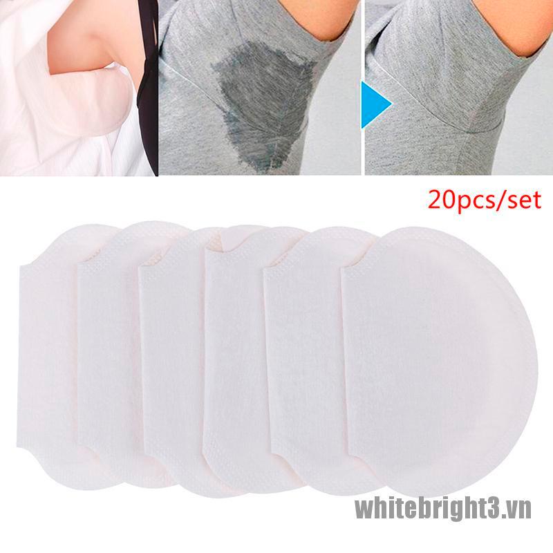 Bộ 20 Miếng Dán Thấm Hút Mồ Hôi Dùng Một Lần Tiện Lợi