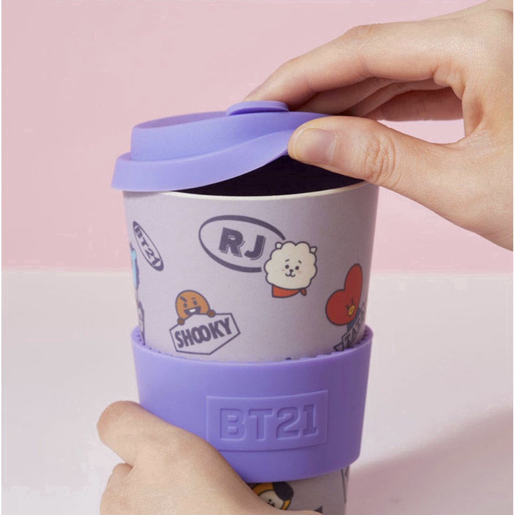 A036 ❤️ PUNIQ SPACE on hand 100% official BT21 BTS original authentic Bình Nước 400ml Chính Hãng Puniq Space On Chính Hãng