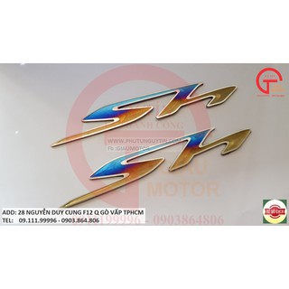 TEMTITAN - TEM CHỮ NỔI SH BẰNG TITAN CAO CẤP