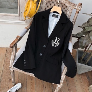 ✦QC✦ Áo Vest Nữ Form Dài Thanh Lịch, Áo Khoác Blazer Nữ Hàn Quốc Thời Trang