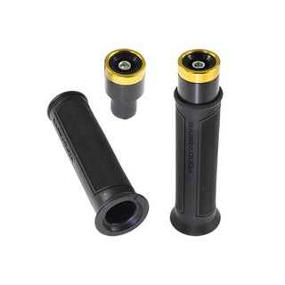 Vỏ bọc tay cầm xe máy bằng cao su cnc barracuda