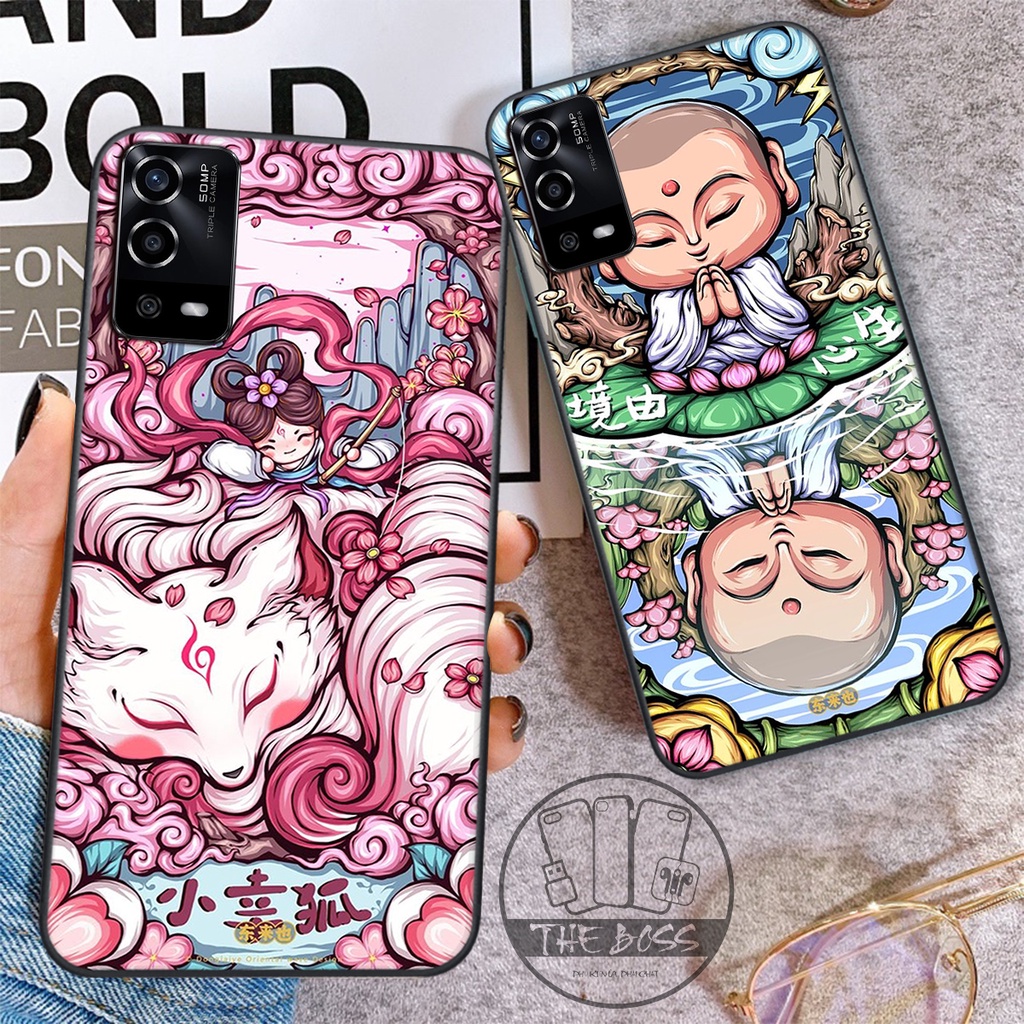Ốp lưng Oppo A55 in hình Linh thú-MANG LẠI MAY MẮN -TÀI LỘC CHO CHỦ NHÂN
