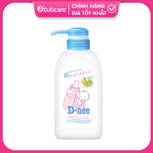 Dnee - Nước rửa bình sữa & rau quả Dnee 500ml❣️𝐓𝐔𝐓𝐈𝐂𝐀𝐑𝐄❣️