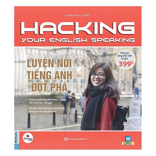 Sách - Hacking Your English Speaking - Luyện Nói Tiếng Anh Đột Phá (Dùng Kèm App)