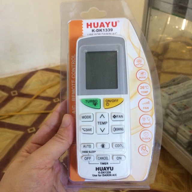 Khiển điều hoà daikin đa năng