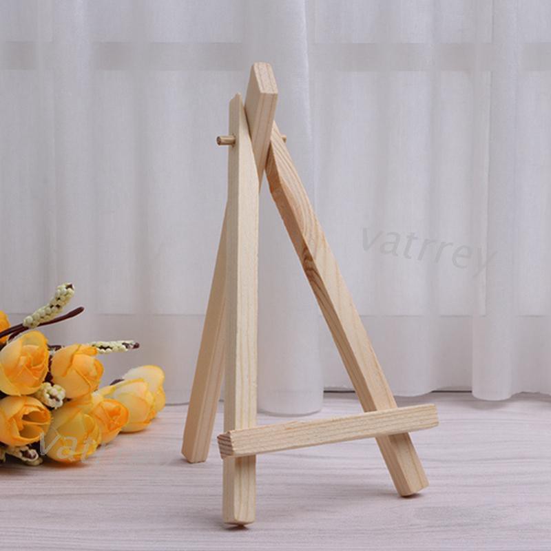 Bộ 10 cái giá đỡ tranh vẽ mini bằng gỗ tiện dụng