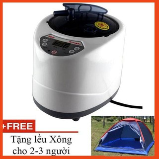 Máy xông hơi toàn thân có lều xông tặng kèm củ nhân sâm tẩy rửa - Giá siêu hấp dẫn