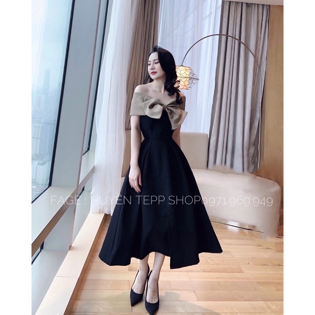 VÁY XOÈ TUYẾT MƯA XẺ TÀ TRỄ VAI CUP NGỰC NƠ