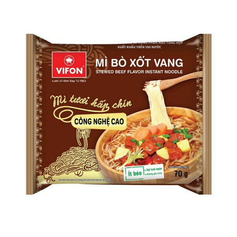 mì ăn liền vifon các loại