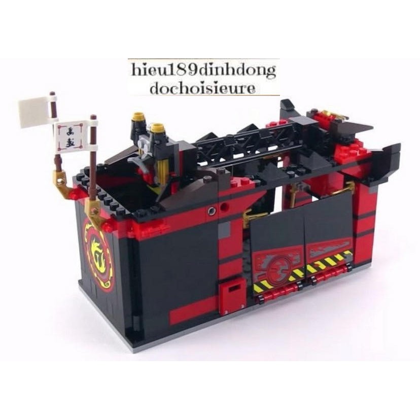 Lắp ráp xếp hình Lego ninjago 70750 Bela 10325 : Siêu Xe Tác Chiến DBX siêu to