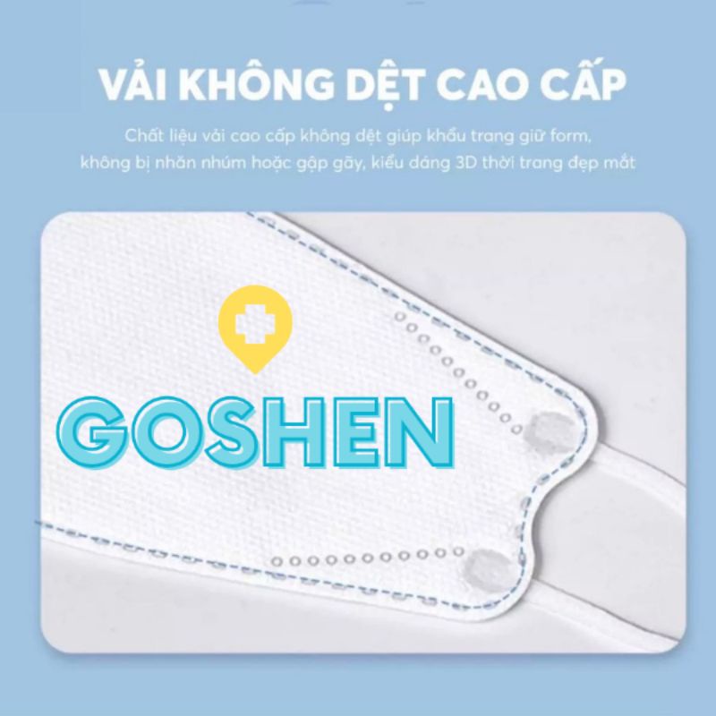 (HỘP 10CAI - FAMAPRO 4D) Khẩu trang y tế kháng khuẩn cao cấp 3 lớp FAMAPRO 4D