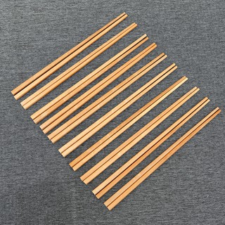 Combo 10 Đôi Đũa Gỗ Nâu Căm Xe