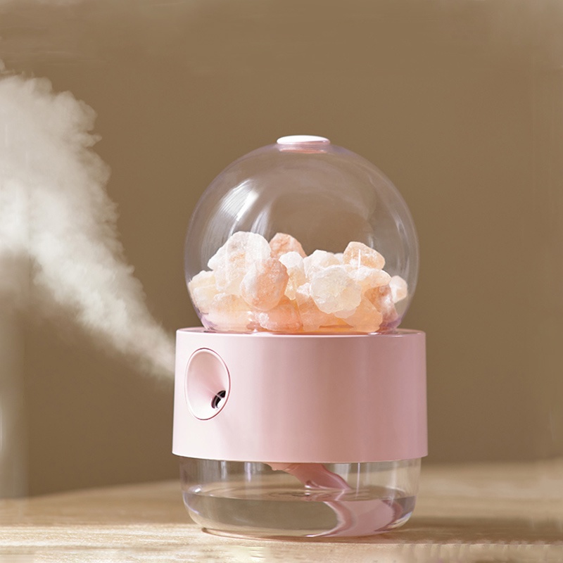 Máy phun sương tạo ẩm không khí FNELSE khuếch tán hương thơm hình quả cầu pha lê 300ml