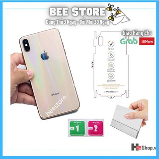 [Chất Lượng] Miếng dán PPF Full Lưng + Viền máy 2 Loại (Trong, Nhám) Cho Các Đời iPhone 6 Đến 11promax