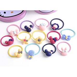 [HOT] COMBO 20 THUN CỘT TÓC DỄ THƯƠNG NHIỀU MÀU CHO BÉ GÁI