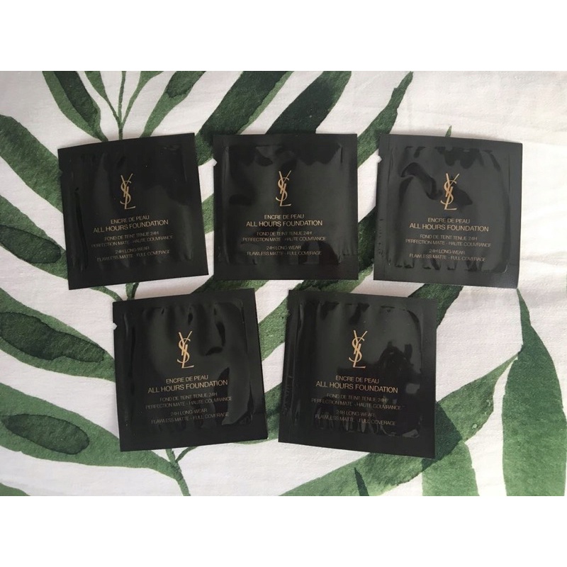 [Hàng chuẩn giá tốt] Combo 5 gói Kem nền All Hour - Ysl - dạng gói thử 1ml | BigBuy360 - bigbuy360.vn