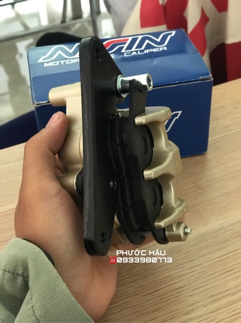 HEO THẮNG NISSIN 2 PISTON DÀNH CHO MỌI DÒNG XE THẮNG ĐĨA , WAVE , Dream , WAVE S110 ... - HẬU RACING SHOP