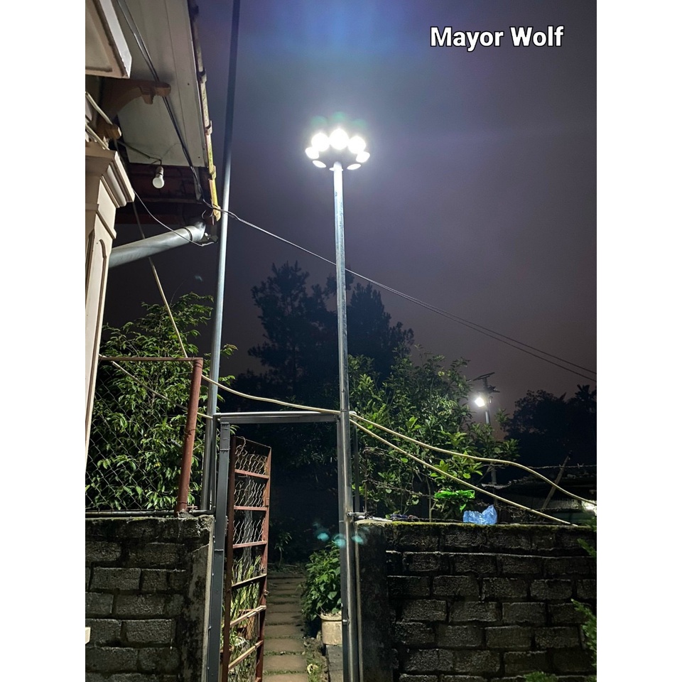 Đèn Năng Lượng Mặt Trời UFO 400W Mayor Wolf  Siêu sáng - Bảo hành chính hãng 24 tháng lỗi 1 đổi 1
