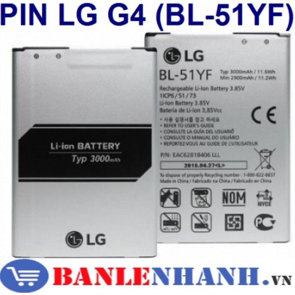 PIN LG G4 (BL-51YF)