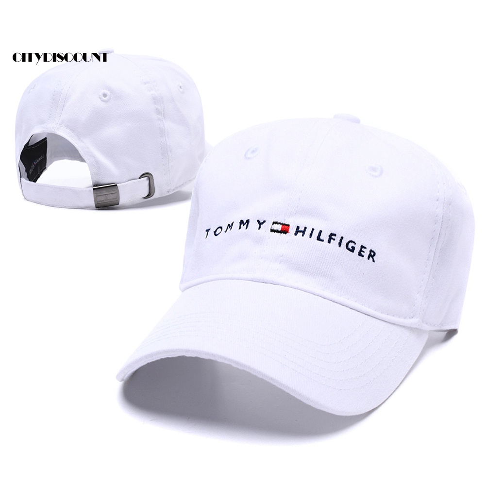 Mũ Lưỡi Trai Tommy Hilfiger Thêu Logo Thời Trang Unisex