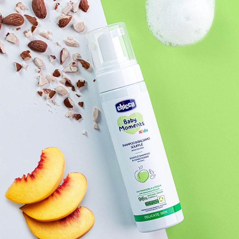 Dầu gội Chicco dạng bọt cho bé 3 tuổi trở lên 150ml
