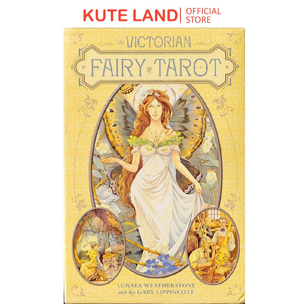 Bài Tarot Victorian Fairy 78 Lá Bài Tặng Hướng Dẫn Tiếng Việt Và Đá Thanh Tẩy E37