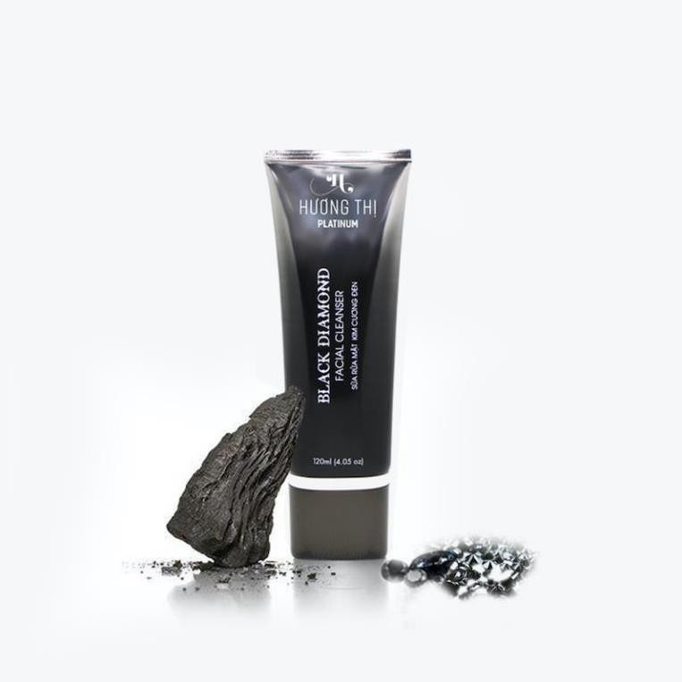 Sữa rửa mặt kim cương đen Hương Thị Black Diamond Facial Cleanser 120ml