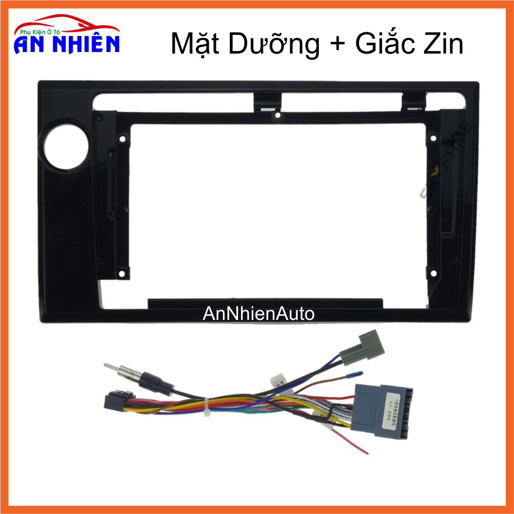 Màn Hình 9 inch Cho Xe BRIO/ BR-V - Màn Hình DVD Android Tặng Kèm Mặt Dưỡng Giắc Zin Cho Honda Brio/ BR-V