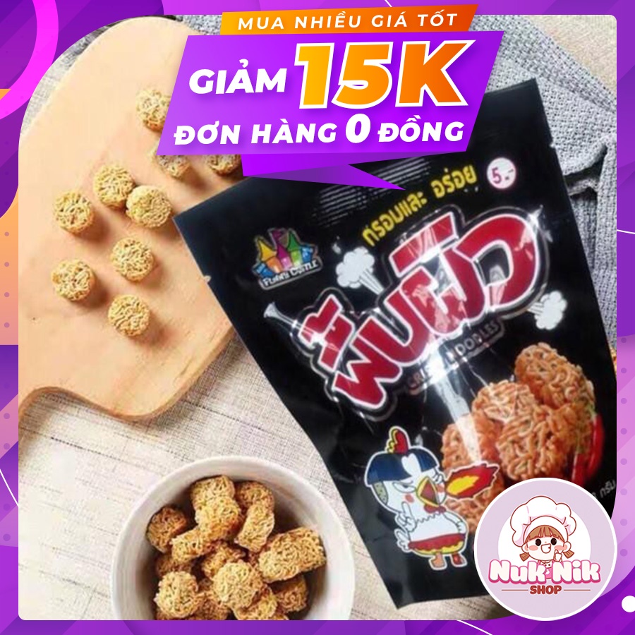 Snack Mì Gói Viên Thái Lan Vị Gà Cay