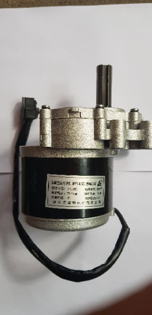 Động cơ motor giảm tốc 24v250w dành cho xe điện, motor xe chế điện