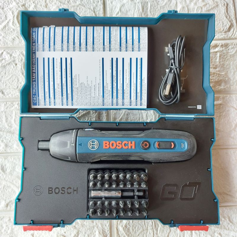 Máy Vặn Vít BOSCH GO GEN 2 SET 32 MÓN CHÍNH HÃNG